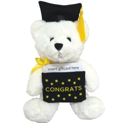 Graduation Musical Gift Card Holder Bear
