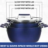 Granitestone Diamond 6-Piece Nesting Pot Set
