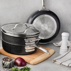Granitestone Diamond Stackmaster 10-Piece Cookware Set