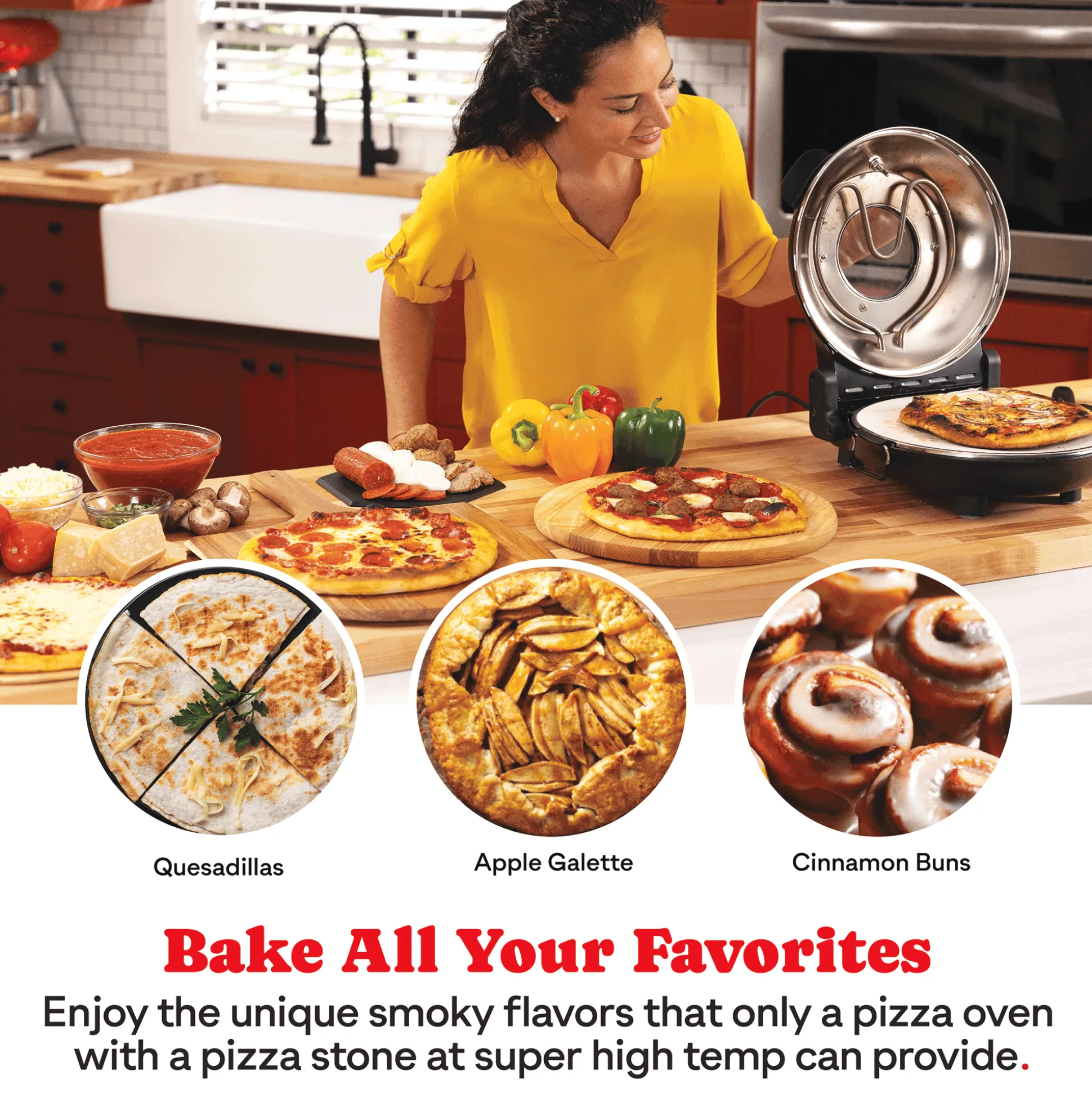 Granitestone Piezano Pizza Oven