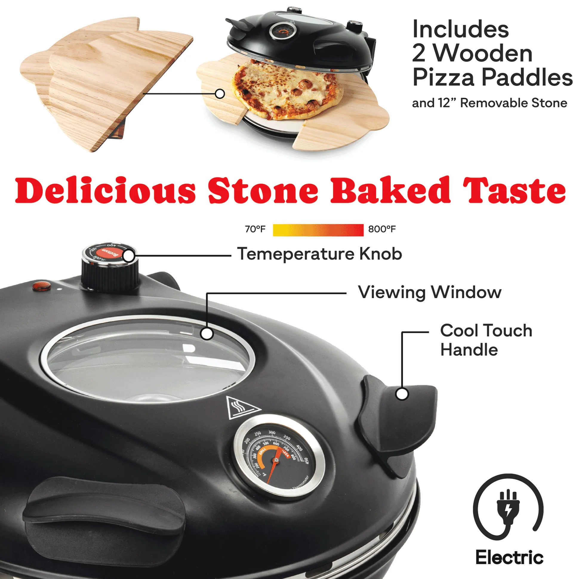 Granitestone Piezano Pizza Oven