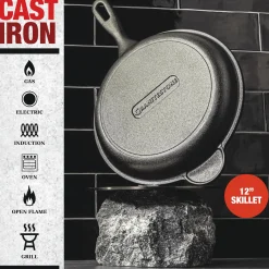 Granitestone Pre-Seasoned Cast Iron 12" Skillet