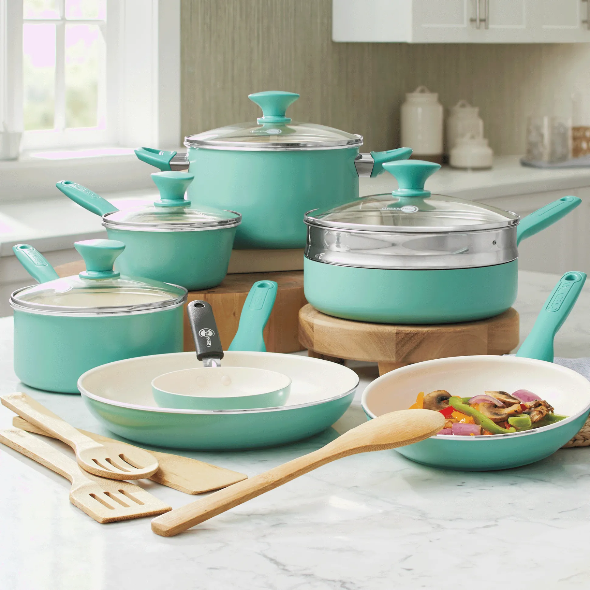 GreenPan Rio 16-Piece Cookware Set