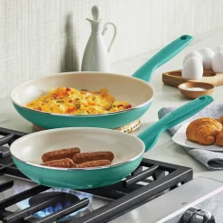 GreenPan Rio Set of 2 Fry Pans