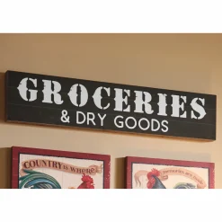 Groceries Dry Goods Wall Art