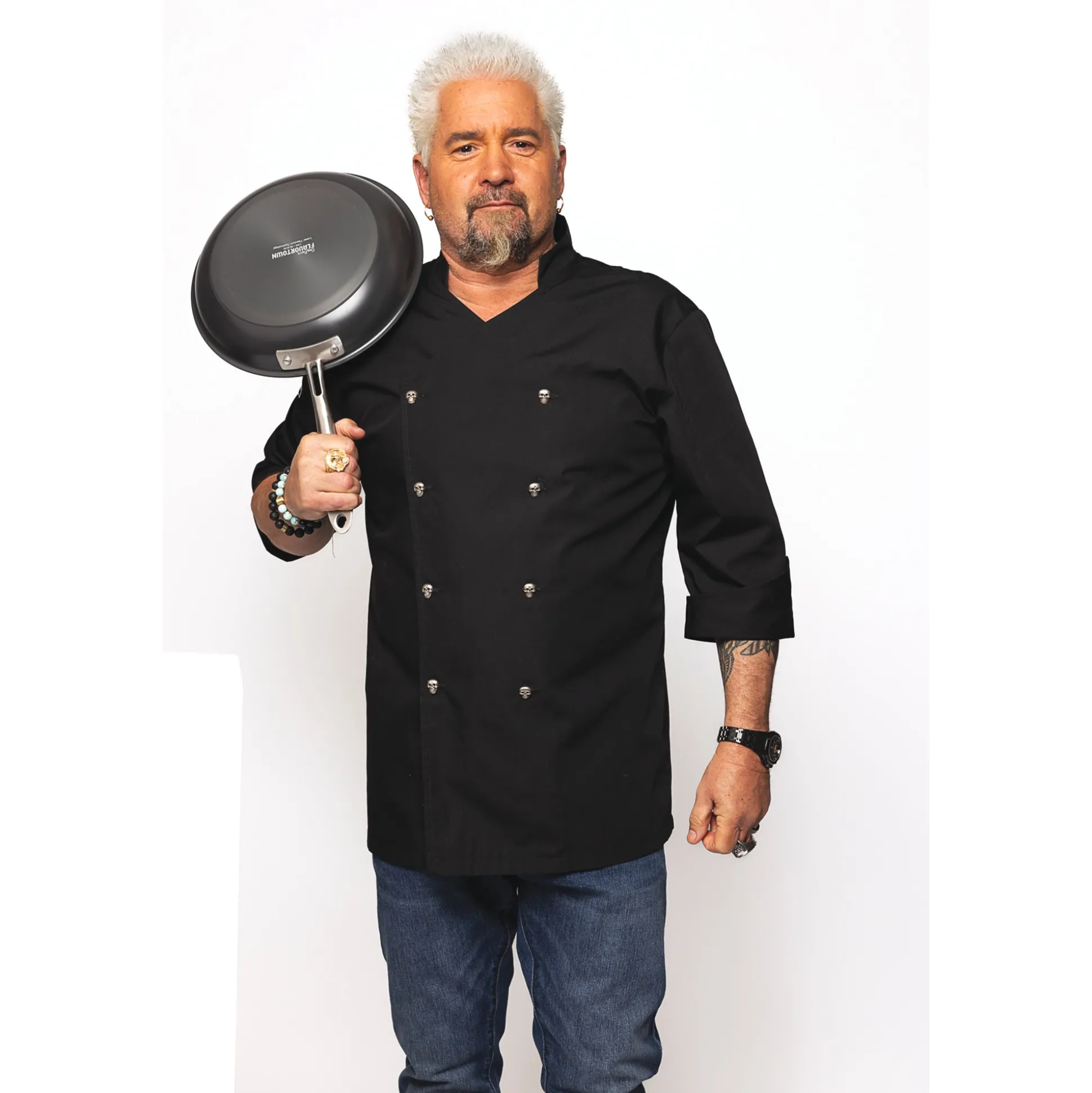 Guy Fieri Flavortown Laser Titanium 8.5" Fry Pan