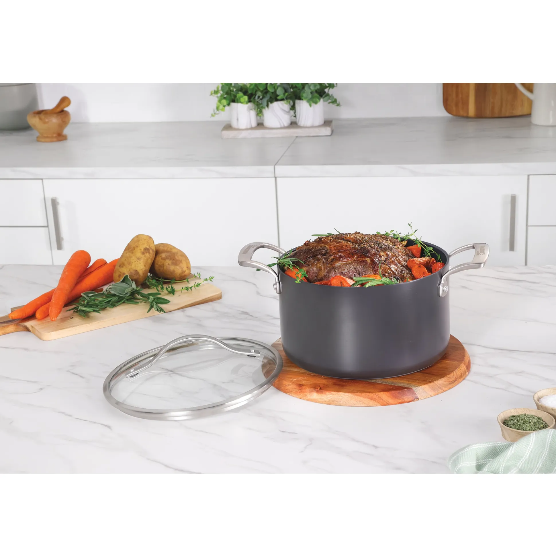 Guy Fieri Flavortown 12-Piece Laser Titanium Cookware Set