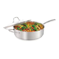 Guy Fieri Flavortown 10-Piece Stainless Steel Cookware Set