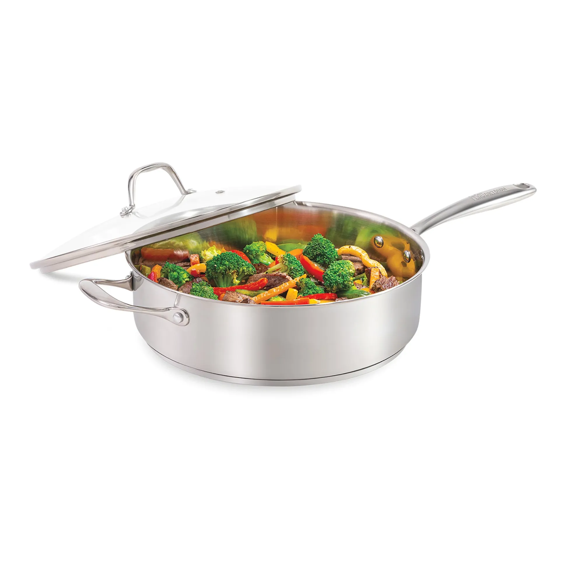 Guy Fieri Flavortown 10-Piece Stainless Steel Cookware Set