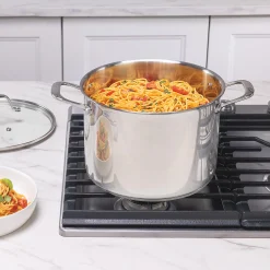 Guy Fieri Flavortown 10-Piece Stainless Steel Cookware Set