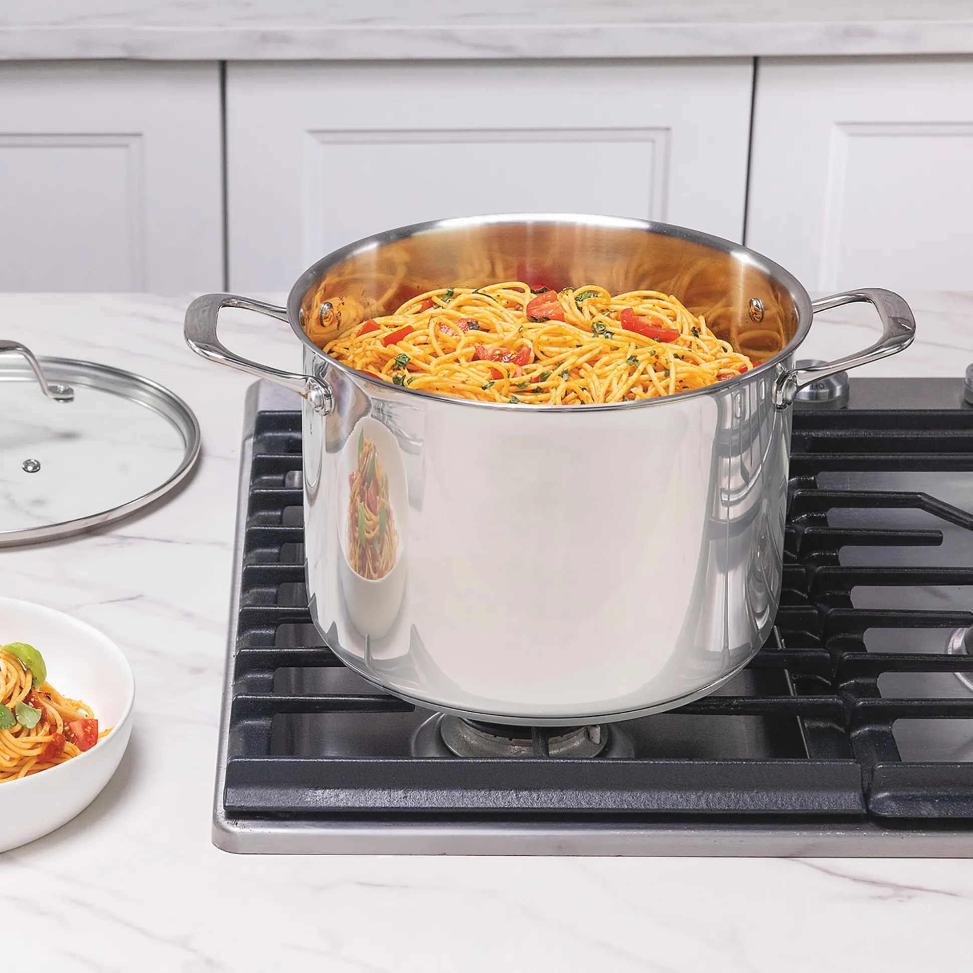 Guy Fieri Flavortown 10-Piece Stainless Steel Cookware Set