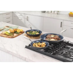 Guy Fieri Flavortown Set of 3 Laser Titanium Fry Pans