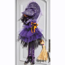 Halloween Witch Novelty Wreath