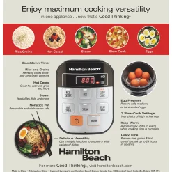 Hamilton Beach Compact Multi-Cooker