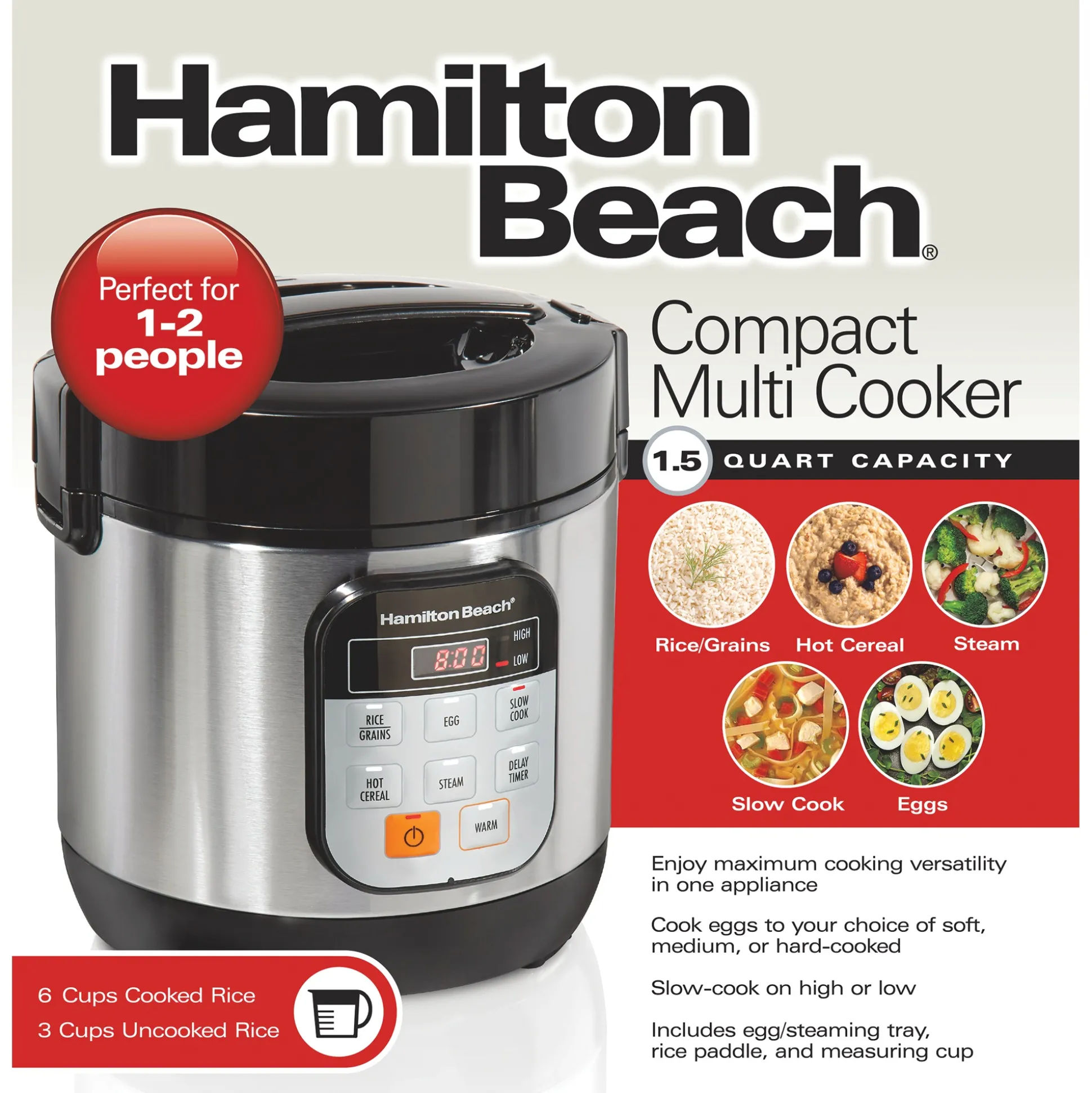 Hamilton Beach Compact Multi-Cooker