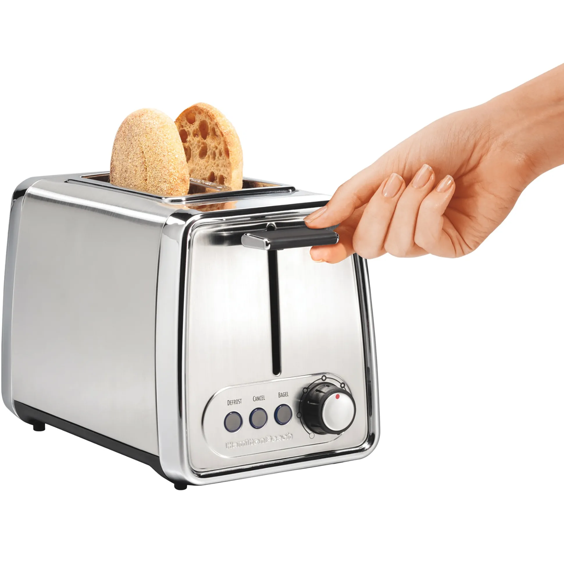Hamilton Beach Modern Chrome 2-Slice Toaster