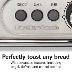 Hamilton Beach Modern Chrome 2-Slice Toaster