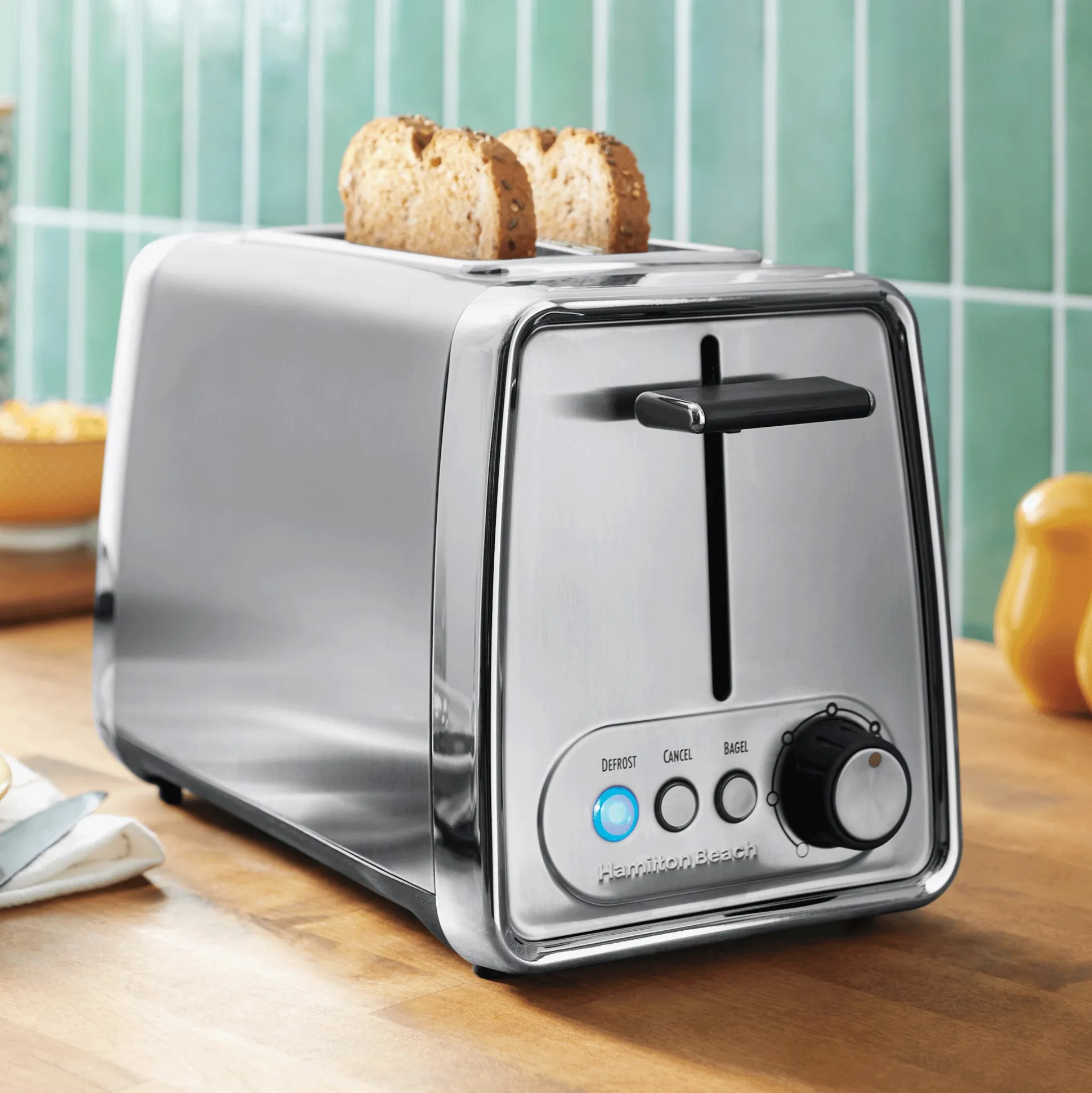 Hamilton Beach Modern Chrome 2-Slice Toaster