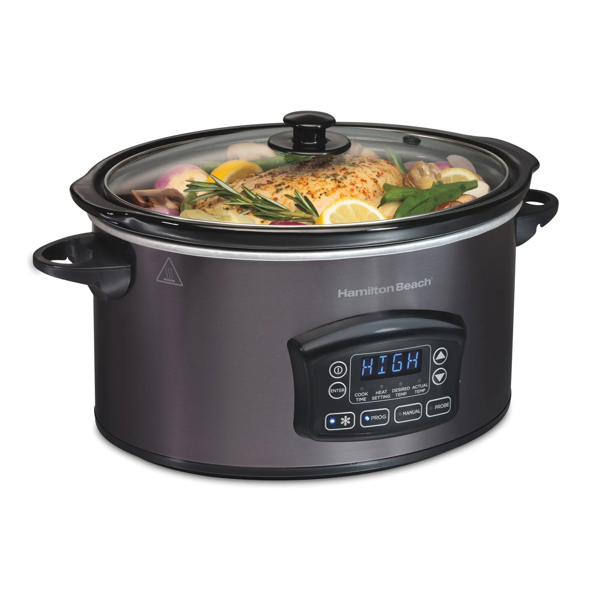 Hamilton Beach 6-Quart Programmable Defrost Slow Cooker