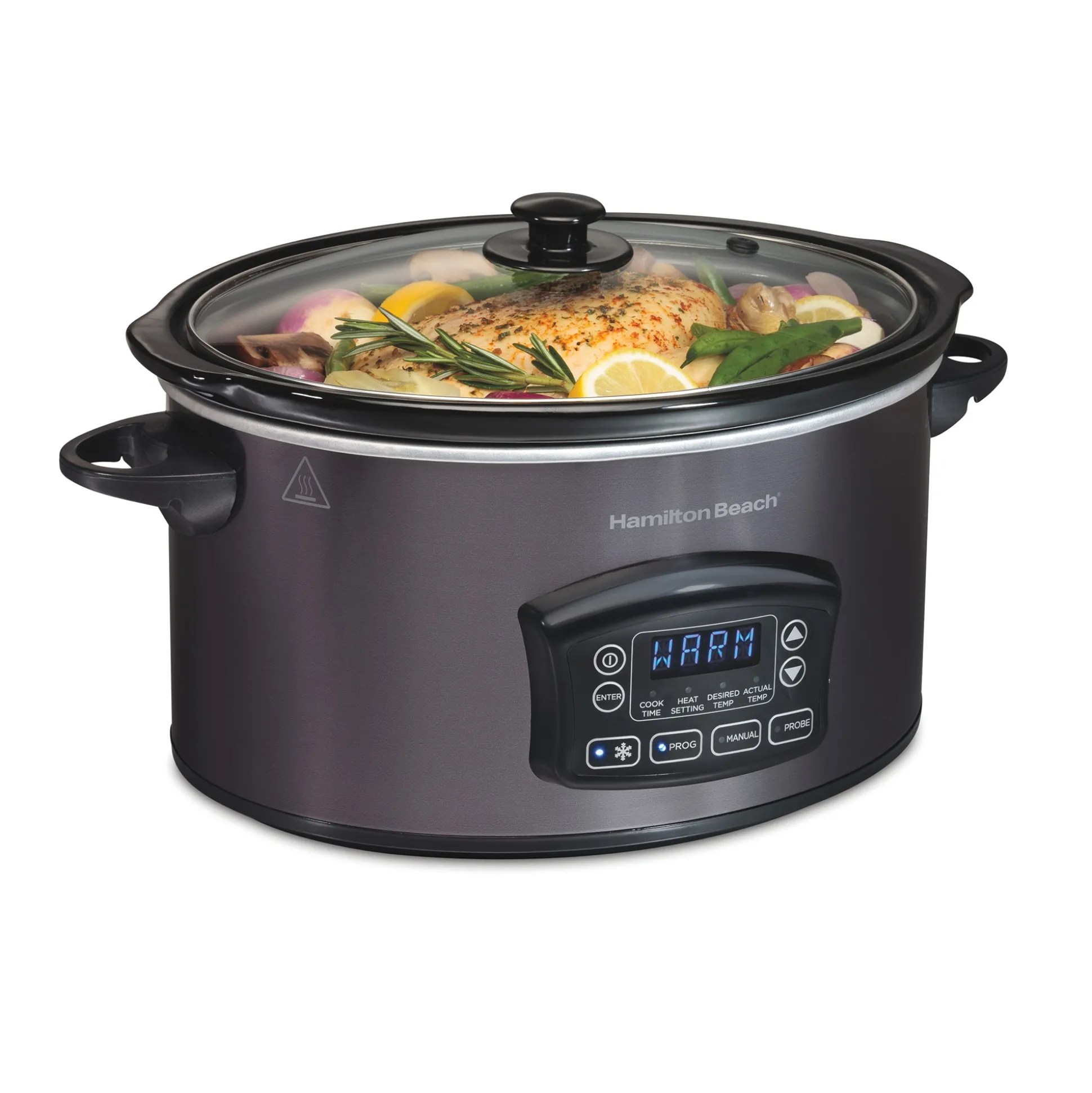 Hamilton Beach 6-Quart Programmable Defrost Slow Cooker