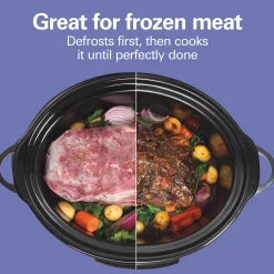Hamilton Beach 6-Quart Programmable Defrost Slow Cooker