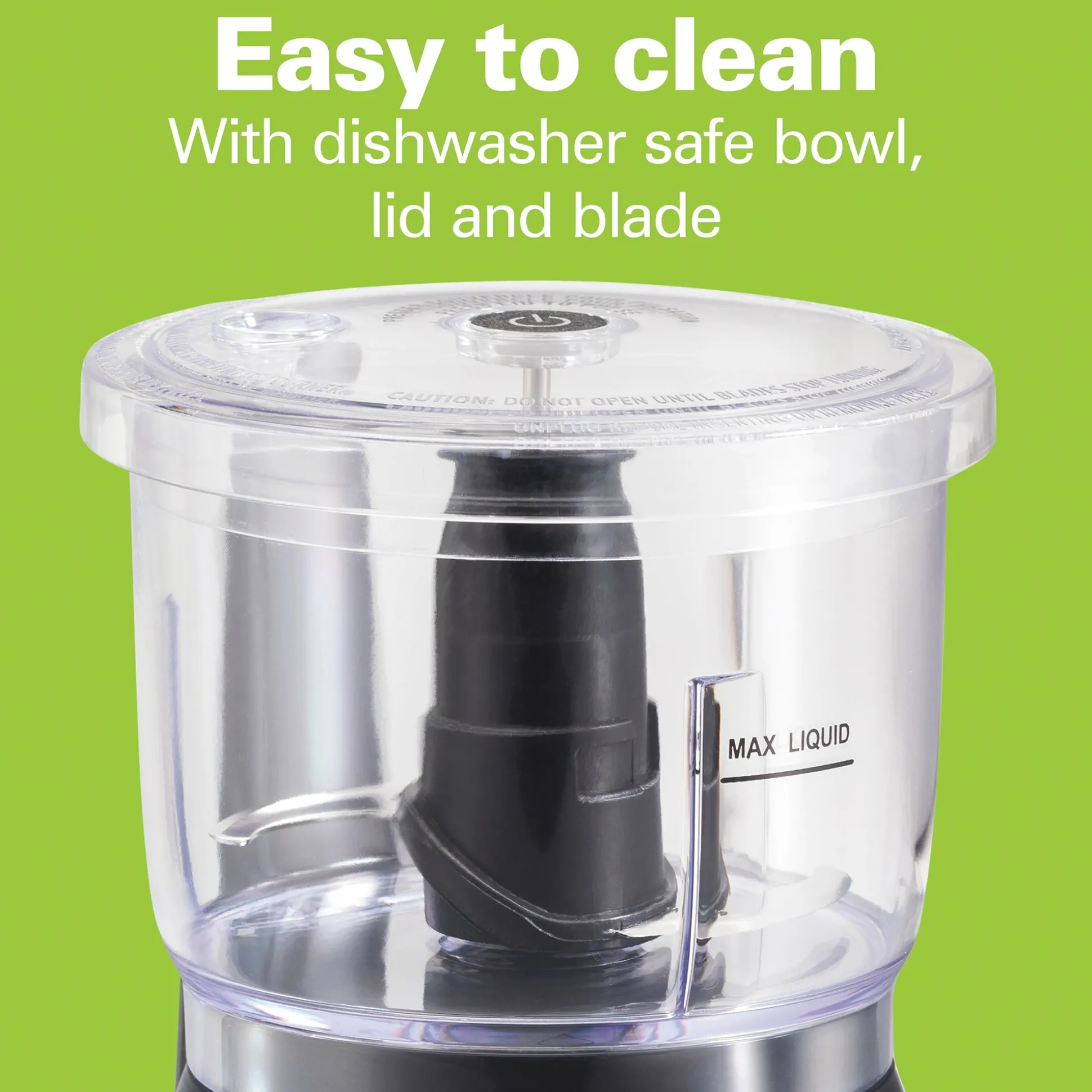 Hamilton Beach Stack & Press Food Chopper