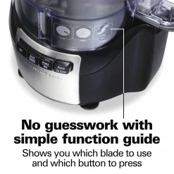 Hamilton Beach Stack & Snap Food Processor