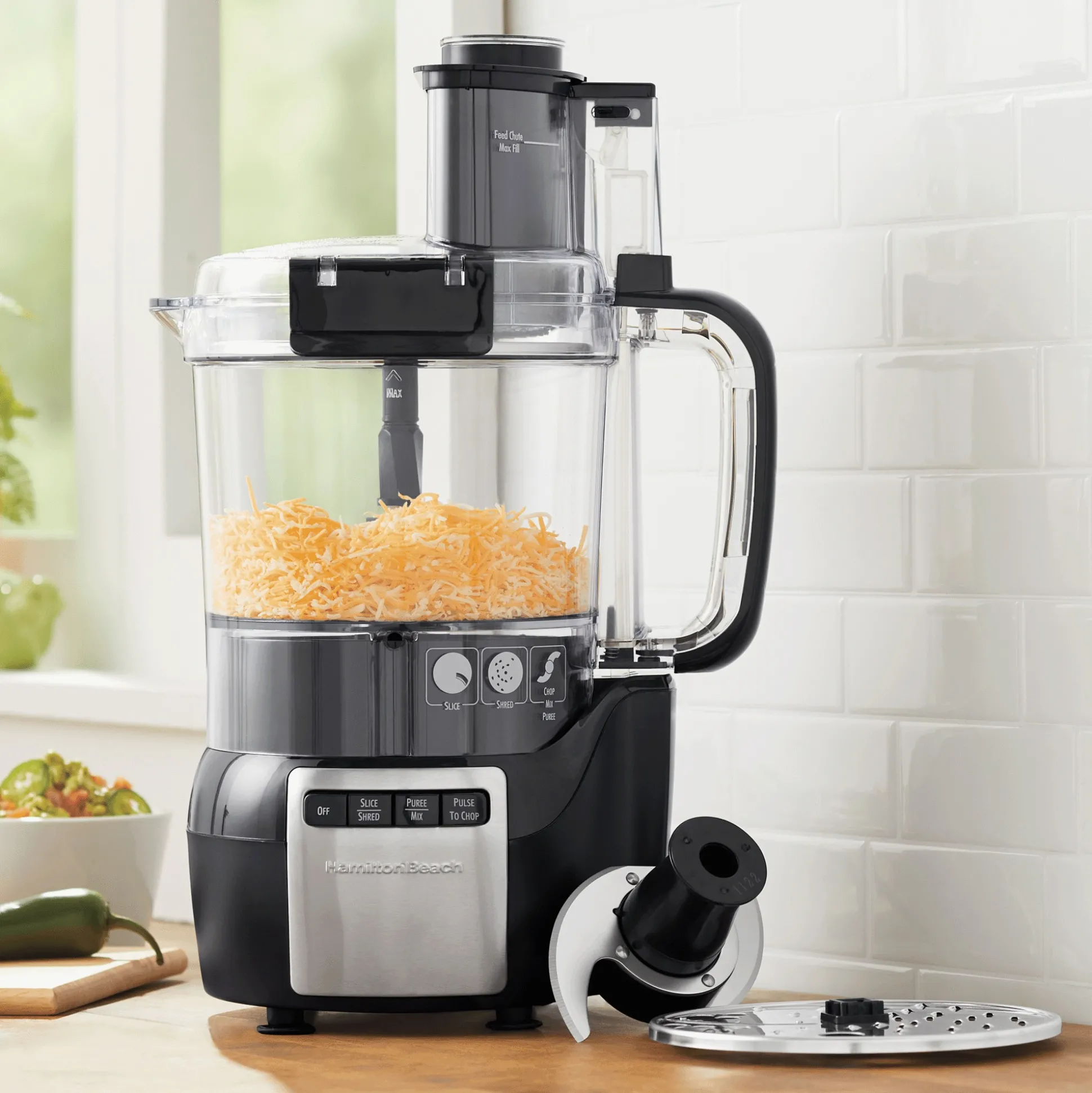 Hamilton Beach Stack & Snap Food Processor