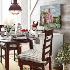 Hand-Painted Barn Canvas