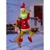 Hanging Grinch with Max Inflatable