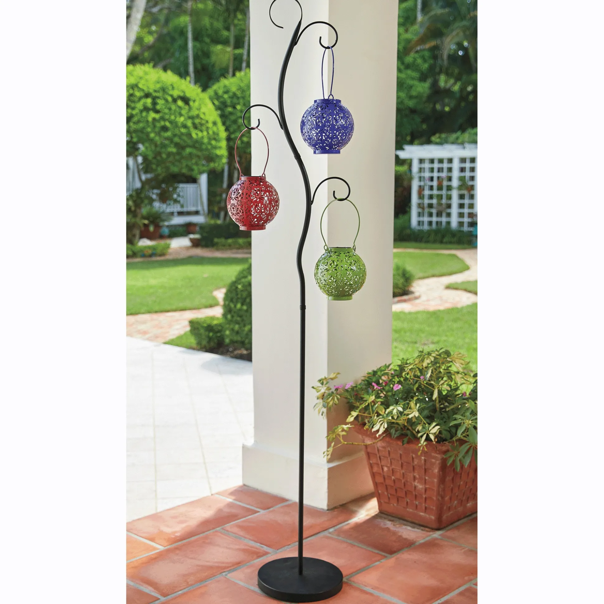 Hanging Solar Lantern with Stand