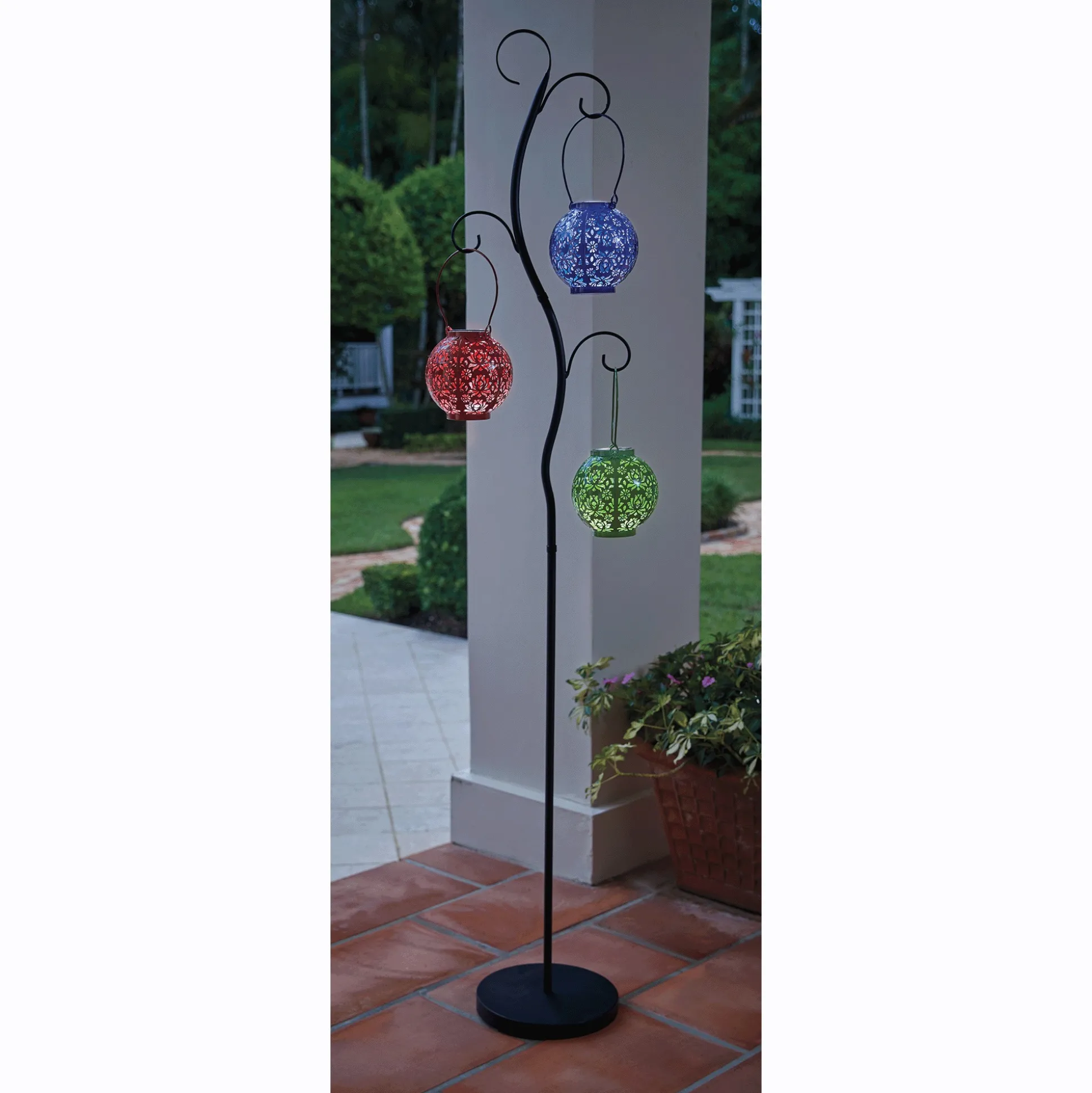 Hanging Solar Lantern with Stand