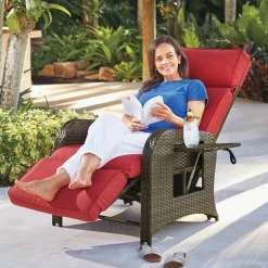 Harbour Wicker Recliner