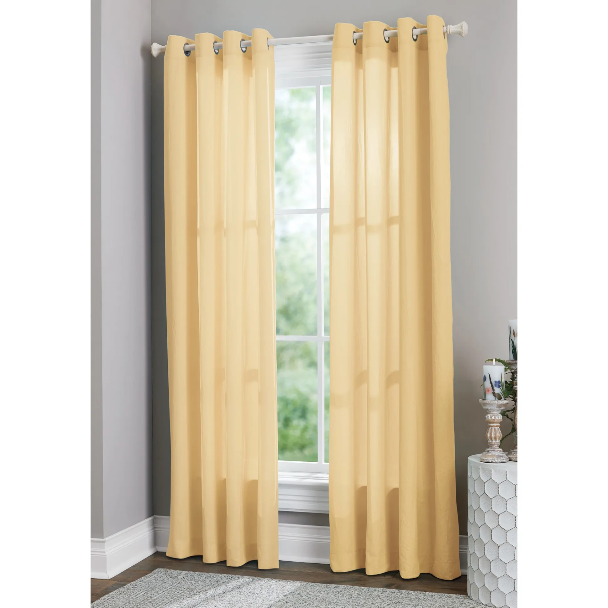 Harmony Crinkle Grommet Panel