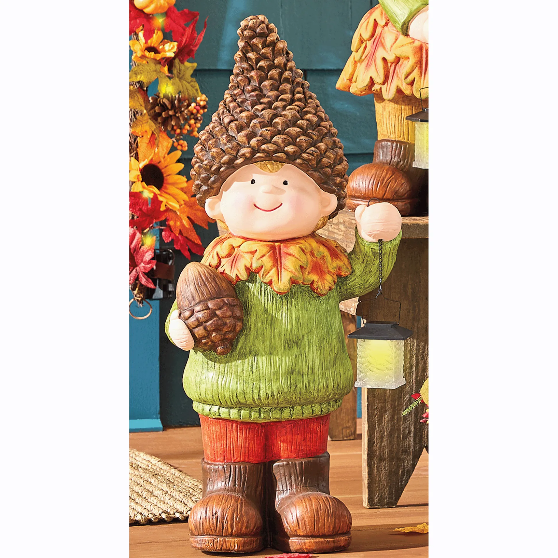 Harvest Friends with Lantern