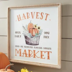 Harvest Market Sign