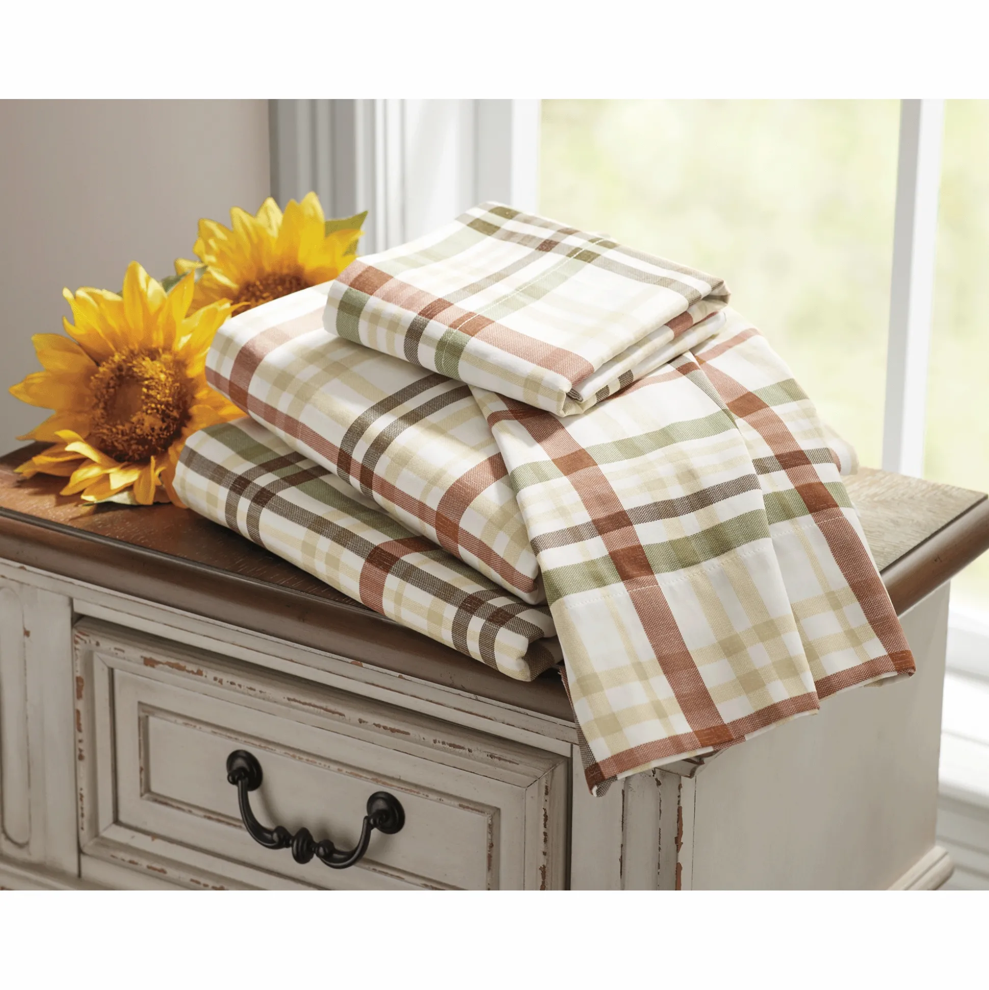 Harvest Plaid Sheet Set