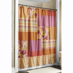 Harvest Ruffled Shower Curtain
