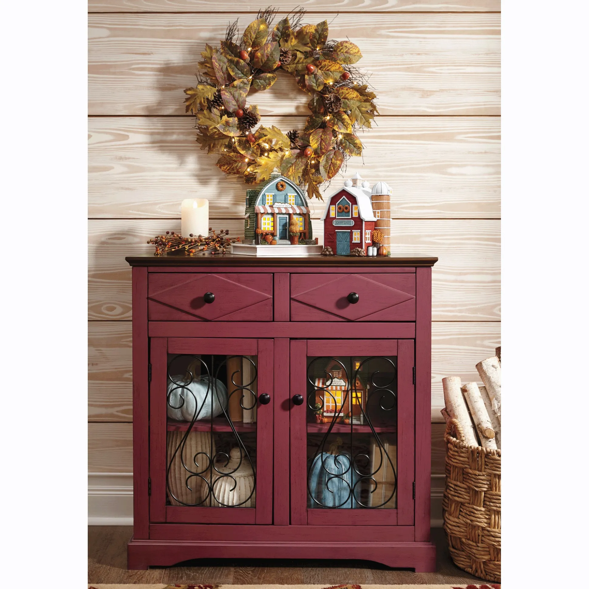 Harvest Town LED-Lit Hand-Painted Resin Buildings - Buy All and Save