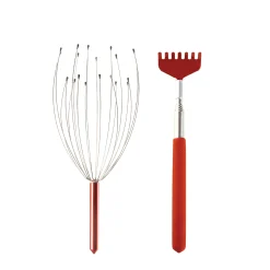 Head Massager & Back Scratcher Set