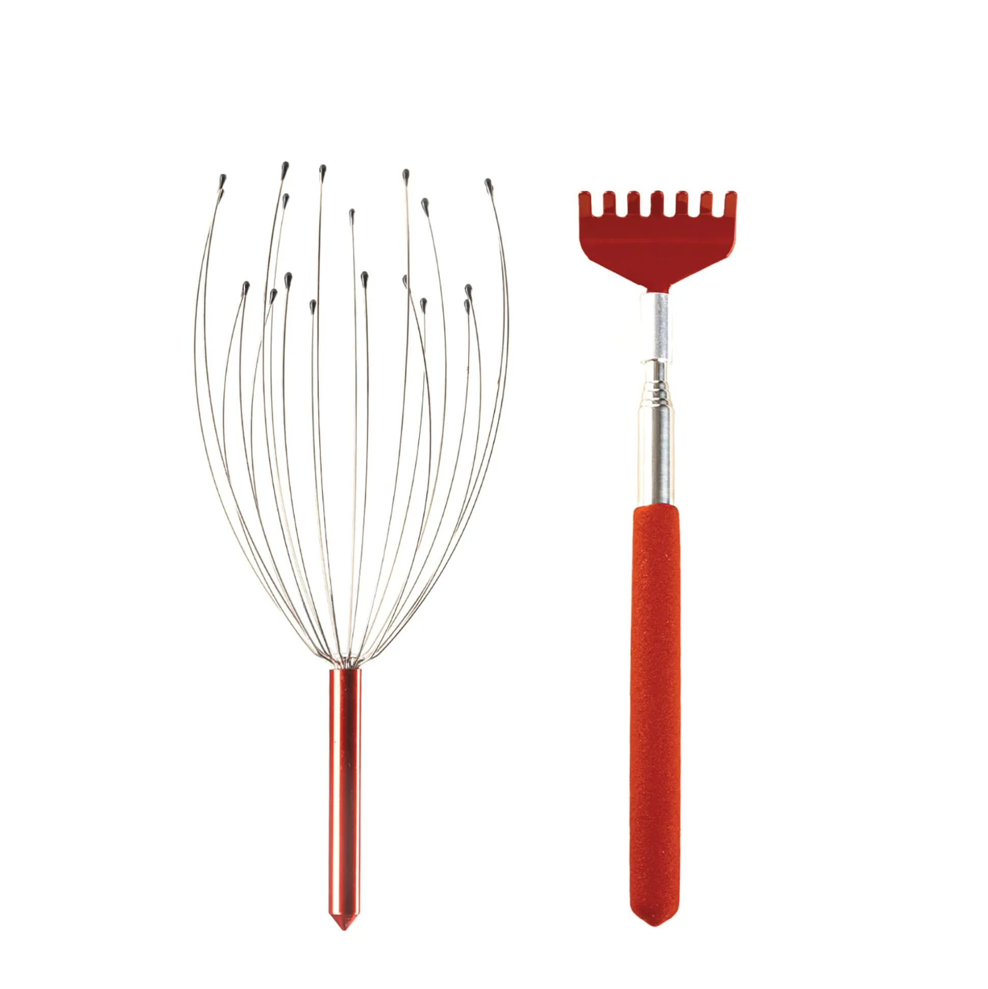 Head Massager & Back Scratcher Set