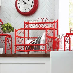 Heart Scroll Dish Rack