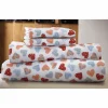 Hearts Microfiber Sheet Set
