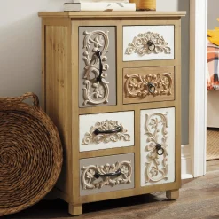 Henders Carved Mix-and-Match Cabinet