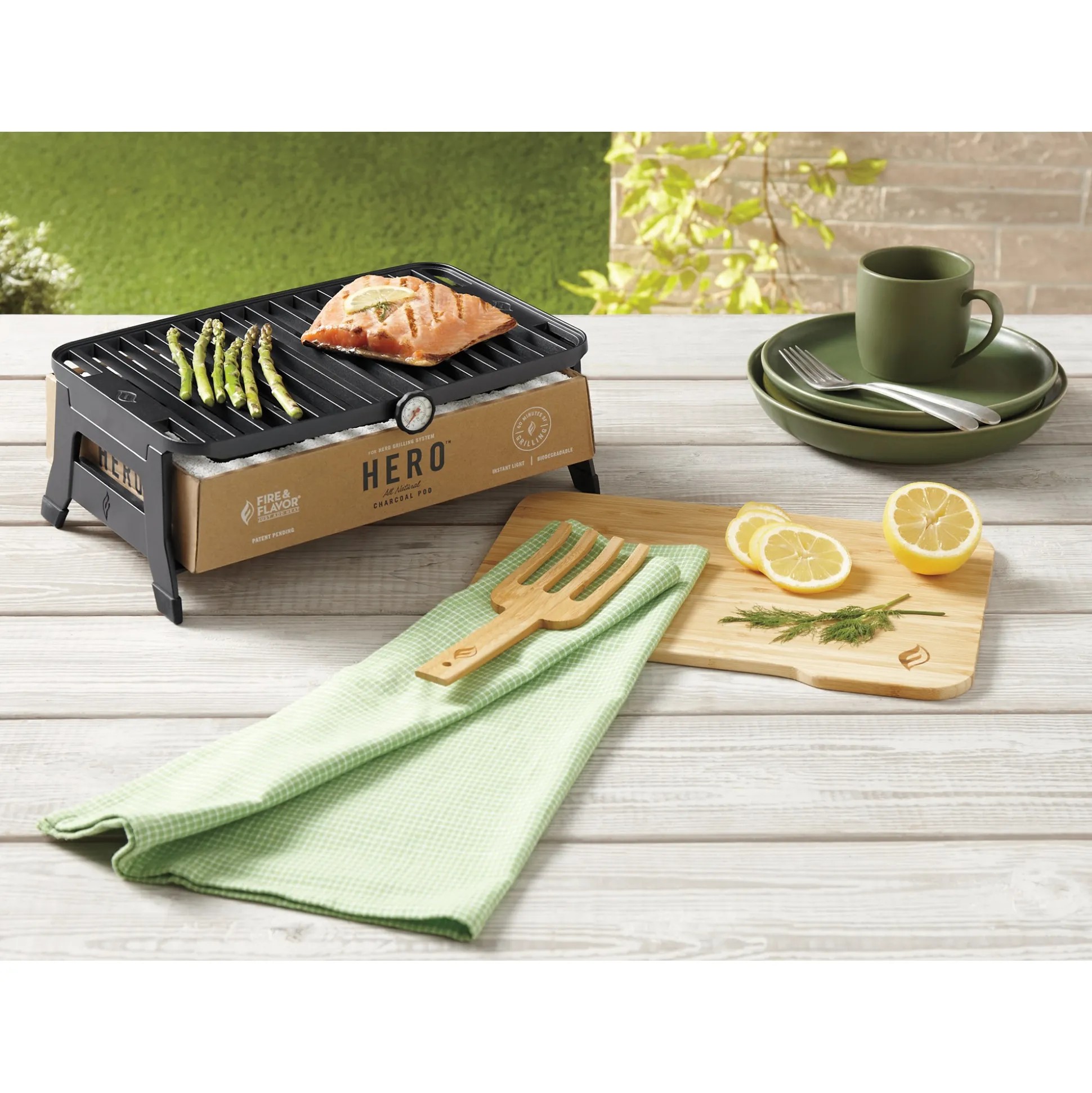 HERO Fire and Flavor Grill Set
