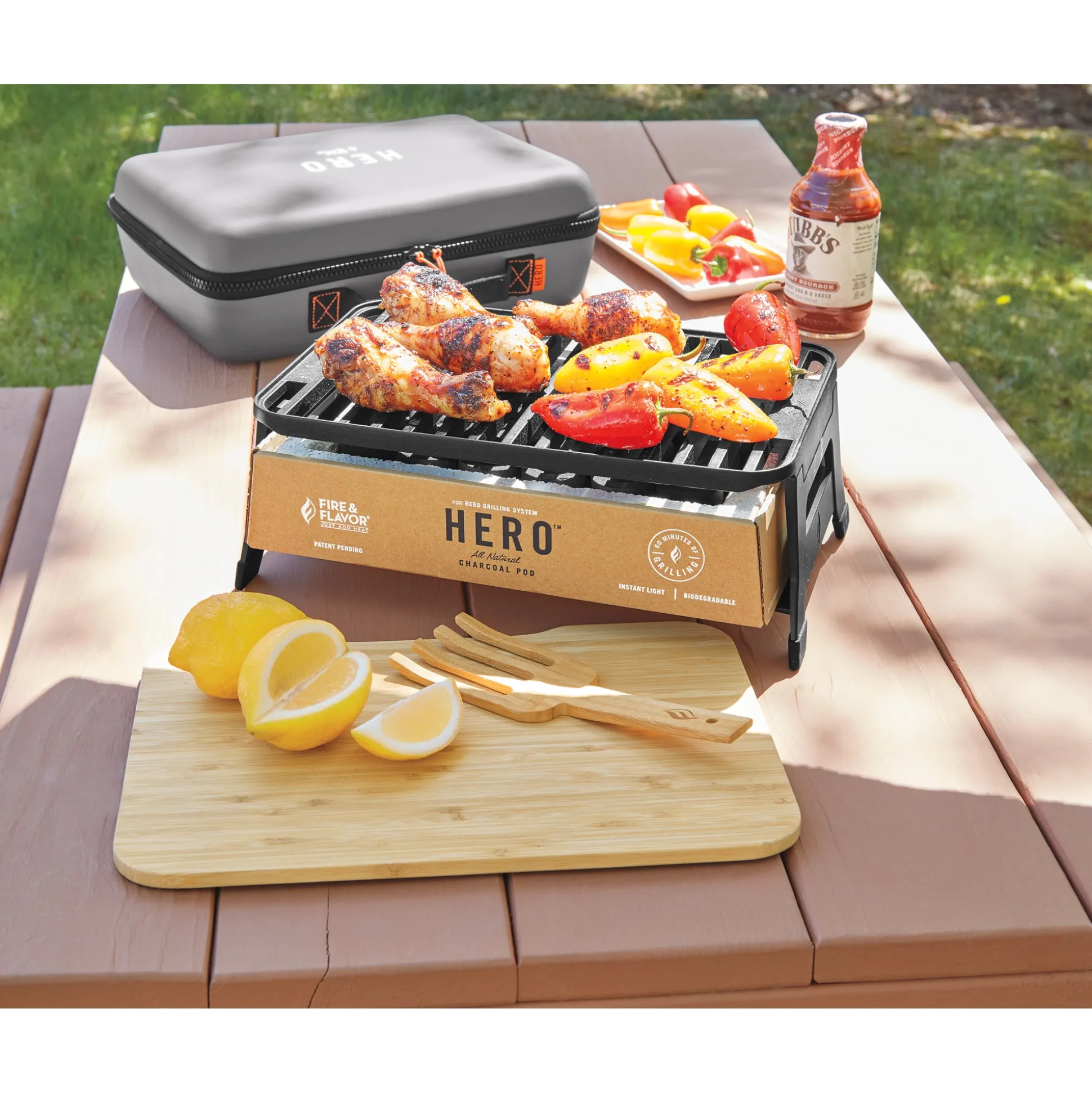 HERO Fire and Flavor Grill Set