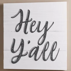 Hey Y'all Wall Art