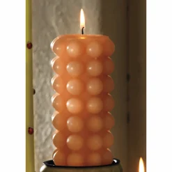 Hobnail Pillar Candle