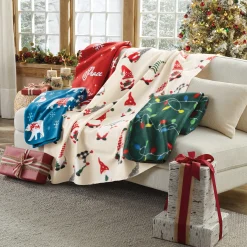Holiday Novelty Fleece Throw
