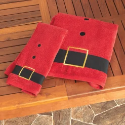 Holiday 2-Piece Bath Towel Set